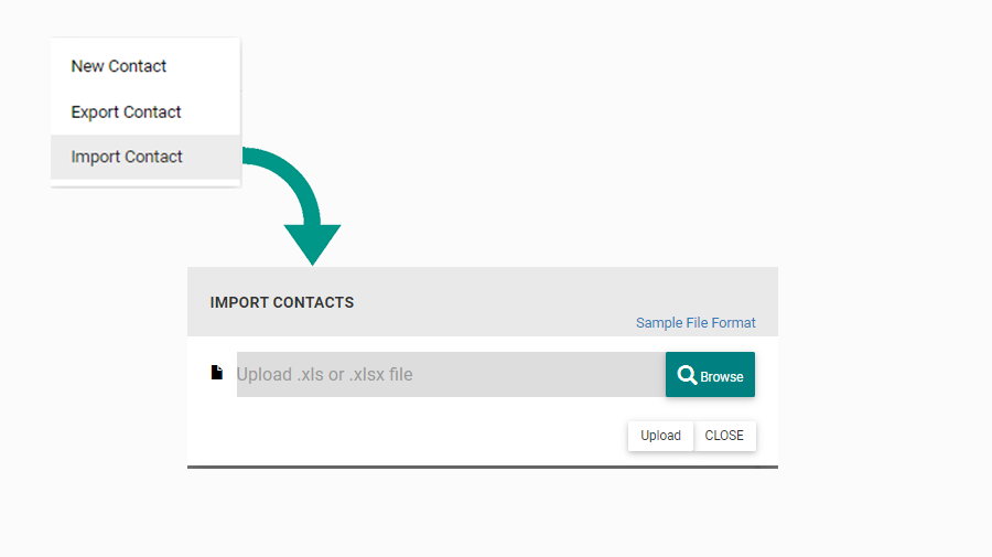 Import Contact details easily